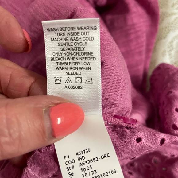 LOGO by Lori Goldstein Relaxed Pink Tunic size L - Picture 13 of 13